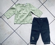 Komplet, koszula+spodnie, rozm.86