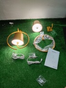 Zestaw 2 Kinkietów LED Gold | Bezprzewodowe na Akumulator | Nowoczesne Loft