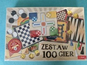 Gra planszowa Trefl Zestaw 100 gier