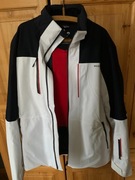 Kurtka narciarska męska Wedze 500 Sport 2XL biało-czarna