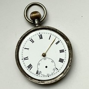 Zegarek kieszonkowy Rival, wychwyt Szwajcarski. Srebro 925