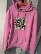 Primark S bluza rozowa z kapturem 