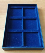 Pudełko do przechowywania monet w kapslach lub kapsułach