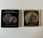 Moneta srebrna 1 oz Eric Bloodaxe Legendary Warriors 1 uncja srebro