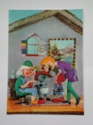 Bajka KOT W BUTACH - pocztówka trójwymiarowa 3D