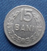 Moneta Rumunia 15 bani 1960