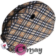 Grafitowy organizer do Obag MOON LIGHT krata złota czarny 2 kieszenie OMAY