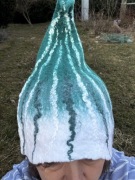 Czapka do Sauny z Wełny Merynosa | Handmade Sauna Hat | Ręcznie Filcowana