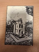 Plakietka Stocznia Gdynia 1970 1980 Solidarność 13,5 x 9 cm