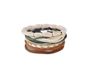 109 Nowe bransoletki męskie zesta sznurki rzemyki 