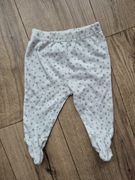 Disney baby George półśpiochy niemowlęce białe gwiazdki 68