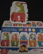 Pociąg do liczenia CZUCZU, duże puzzle, dla dzieci