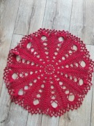 Serwetka serweta obrus Hand Made szydełkowe rękodzieło misterne cacko śr60