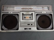Radio JVC Kaseciak retro dla kolekcjonerów zabytek antyk magnetofon 