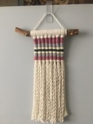  Dekoracja ścienna- makrama , makata 