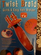 Do zaplatania warkoczyków, zestaw twist braid