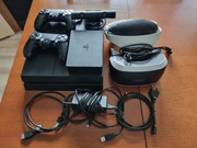 PS4 FAT 1TB + PSVR + 2 Pady + 2 Kontrolery move do vr + kamerka