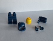 LEGO Space City Astronauta zestaw. C. Niebieski earth blue. OPIS
