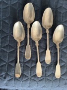 Sztućce-łyżki Alpacca stare