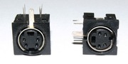 Gniazdo SVHS Mini Din 4pin do druku PCB