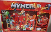 Klocki Minecraft  MyWorld LED