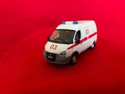 GAZ-22173 "Barguzin" ambulans 1999 skala 1:43