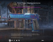 Desert Eagle Heat Treated BLUE GEM 517 RANK 1