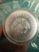 Srebrna moneta .999 Aztec Calendar 2 oz