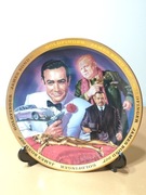 Talerz kolekcjonerski James Bond 007 'Goldfinger' 