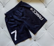 Krótkie spodenki Francja piłkarskie