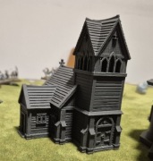 Kościół makieta wargaming flames of war ogniem I mieczem fow oim warhammer