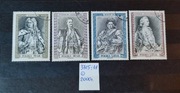 3715-3718 3715-18  Poczet królów i książąt polskich 2000 r.