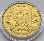 Moneta 2 zł 2004 r. Województwo dolnośląskie /mennicza/