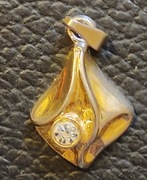 Zawieszka z cyrkonią 