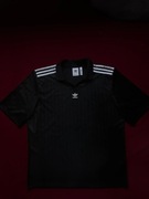 Adidas Originals 90s Retro Style Collared Football Soccer Jersey Black