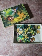 Vintage Puzzle Clementoni Król Lew Disney - retro - lata 90 - prezent