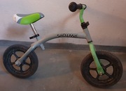 rowerek biegowy, zielony