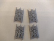 Barad-dûr Bitsy Tarcze 4 szt