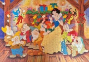 Puzzle trefl 1000(-8) Disney Królewna Śnieżka vintage 