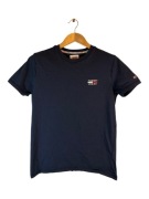 Koszulka Tommy Hilfiger granatowa z logiem L M