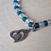 Bransoletka HEART z zawieszką 
