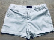 Krótkie spodenki Szorty Polo Ralph Lauren śnieżnobiałe 6 lat 116 cm