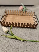 Koszyczek wielkanocny dekoracyjny do rzeżuchy 