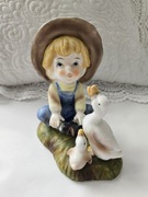 Figurka porcelanowa ozdoba ceramiczna unikatowa ozdoba domu