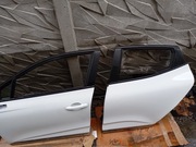 Lewa strona drzwi Renault Clio V białe 