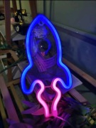 Led/neon na ściane, Rakieta