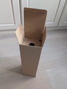 Pudełko prezentowe na butelkę wina stojące 