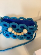 Torebka z kółek drewnianych 