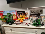 3 zestawy klocków Clementoni kompletne mało używane