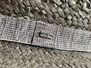 Stylowy kapelusz męski słomkowy fedora Obey – vintage unikat